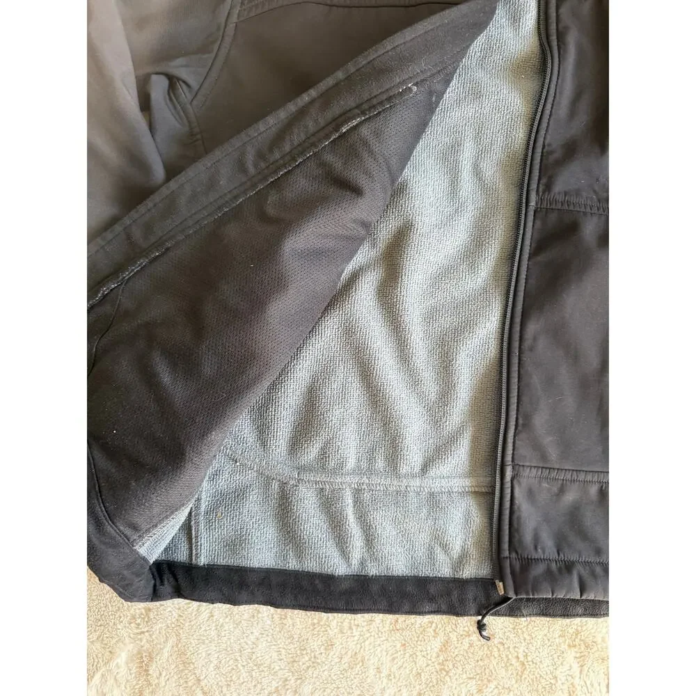 Vintage The North Face Black Windstopper Waterproof Jacket Size Medium